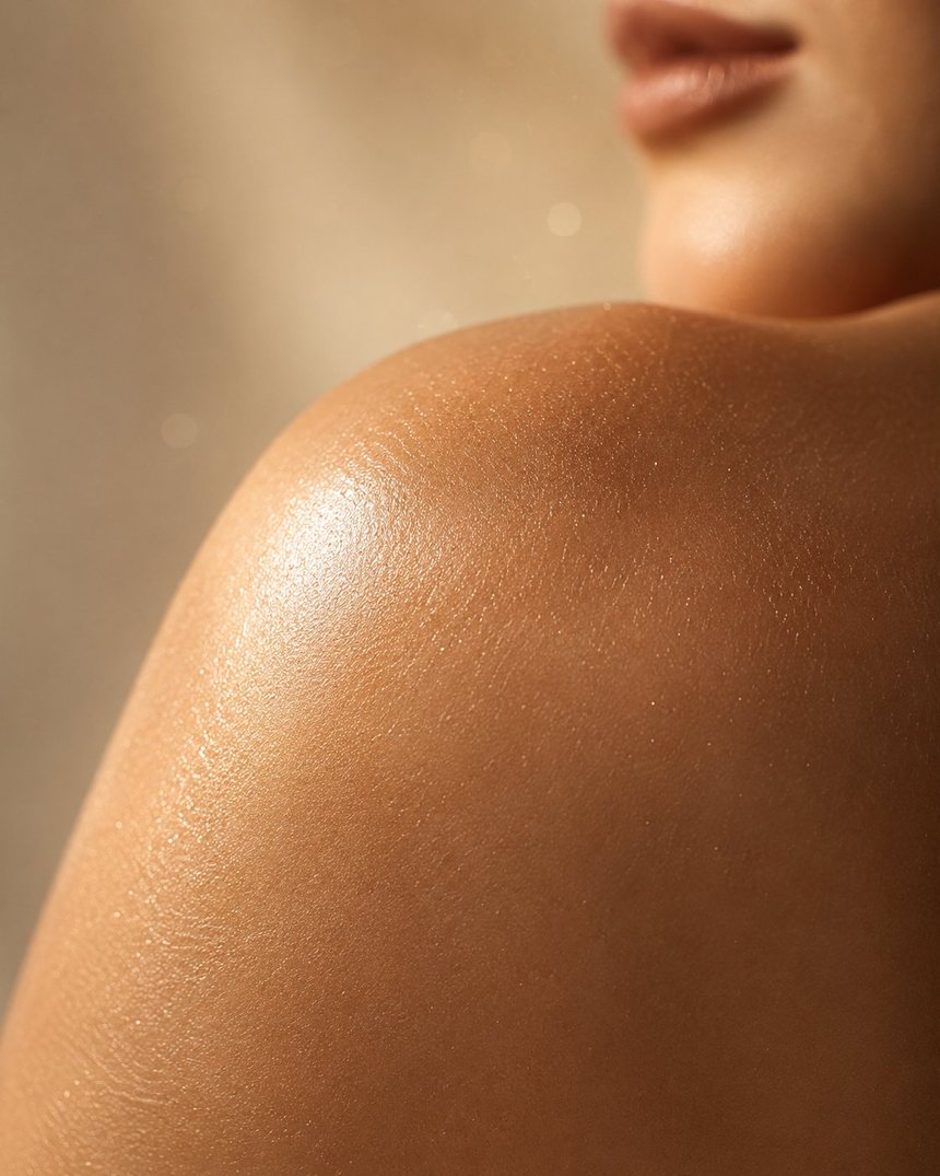 Peau nourrie et lumineuse